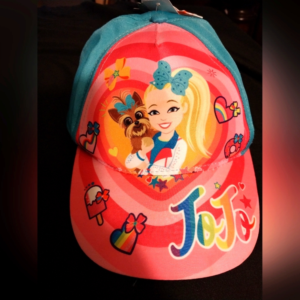 Jojo siwa adjustable hat with tags